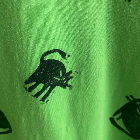 Vintage 90s cats graphic 100% cotton T shirt tee top - Picture 6 of 14